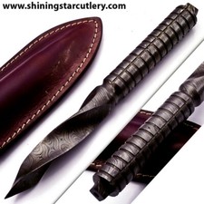  COLTELLO TRIPUGNALE ACCIAIO