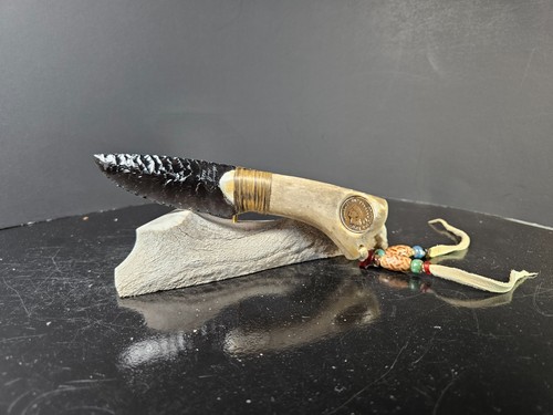 Coltello ossidiana smokey - coltello,
